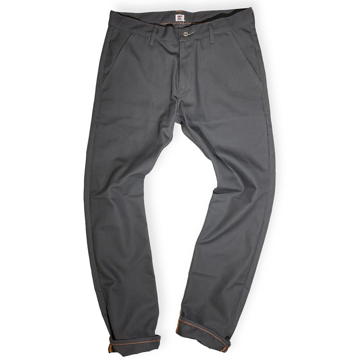 OPSTK 12oz Grey Duck Canvas Chino 36W 35L 901 Slim Fit