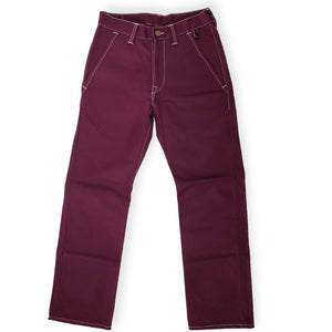 OPSTK 30W 33L 905 Regular Fit - #134 18oz Maroon Duck Canvas Chino
