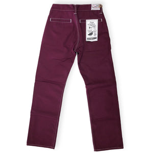 OPSTK 30W 33L 905 Regular Fit - #134 18oz Maroon Duck Canvas Chino