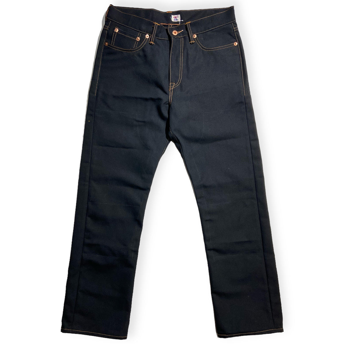 12oz Duck Canvas Black 5 POCKET Version
