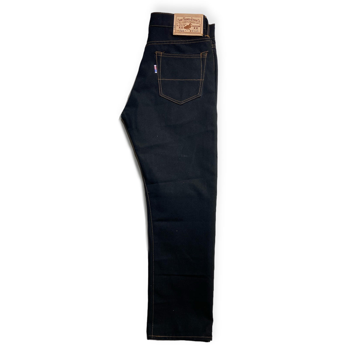 12oz Duck Canvas Black 5 POCKET Version