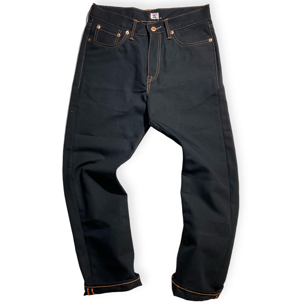 12oz Duck Canvas Black 5 POCKET Version