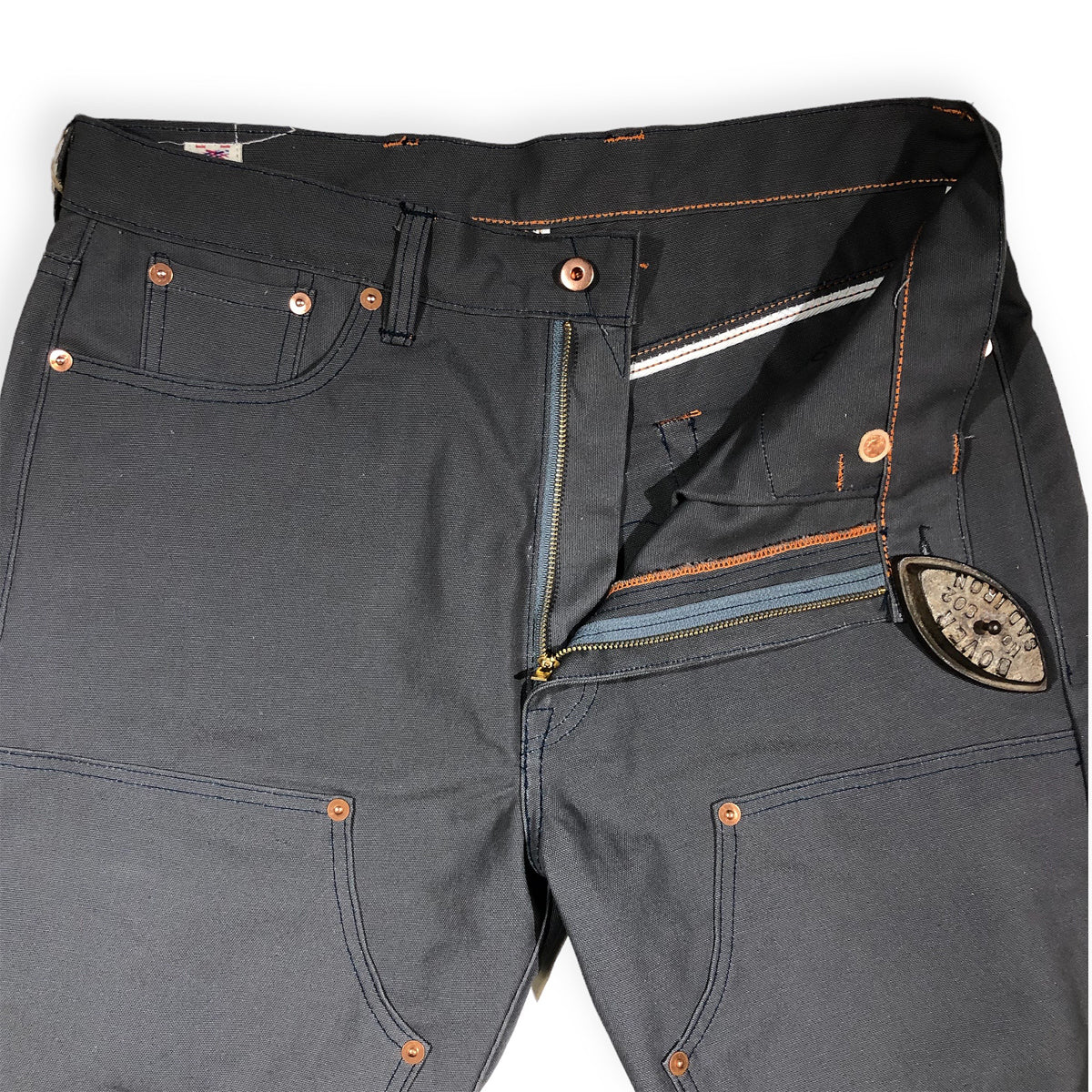 OPSTK 36W 30L 997 Miner Fit - #133 12oz Duck Canvas Dark GREY 5 Pocket