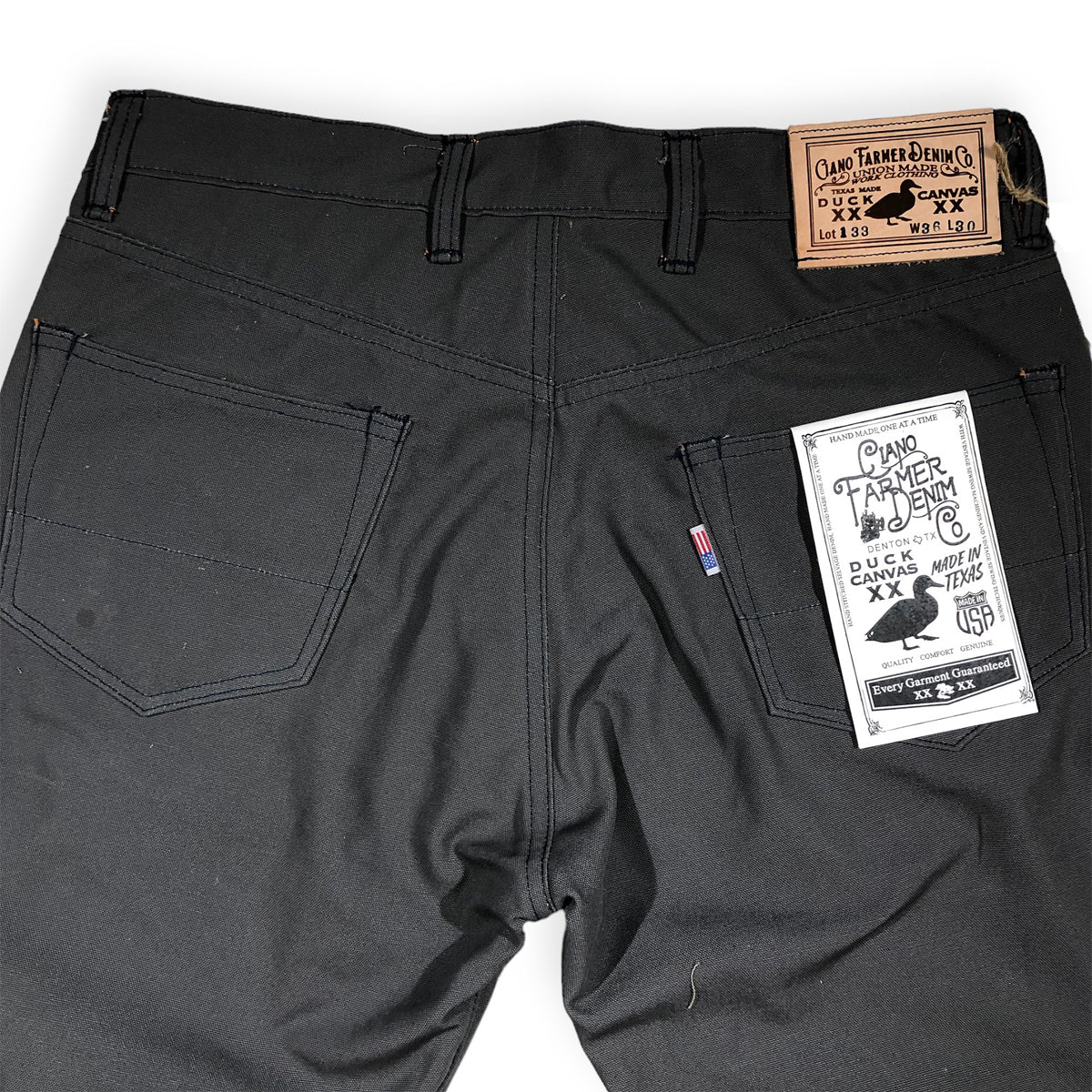 OPSTK 36W 30L 997 Miner Fit - #133 12oz Duck Canvas Dark GREY 5 Pocket