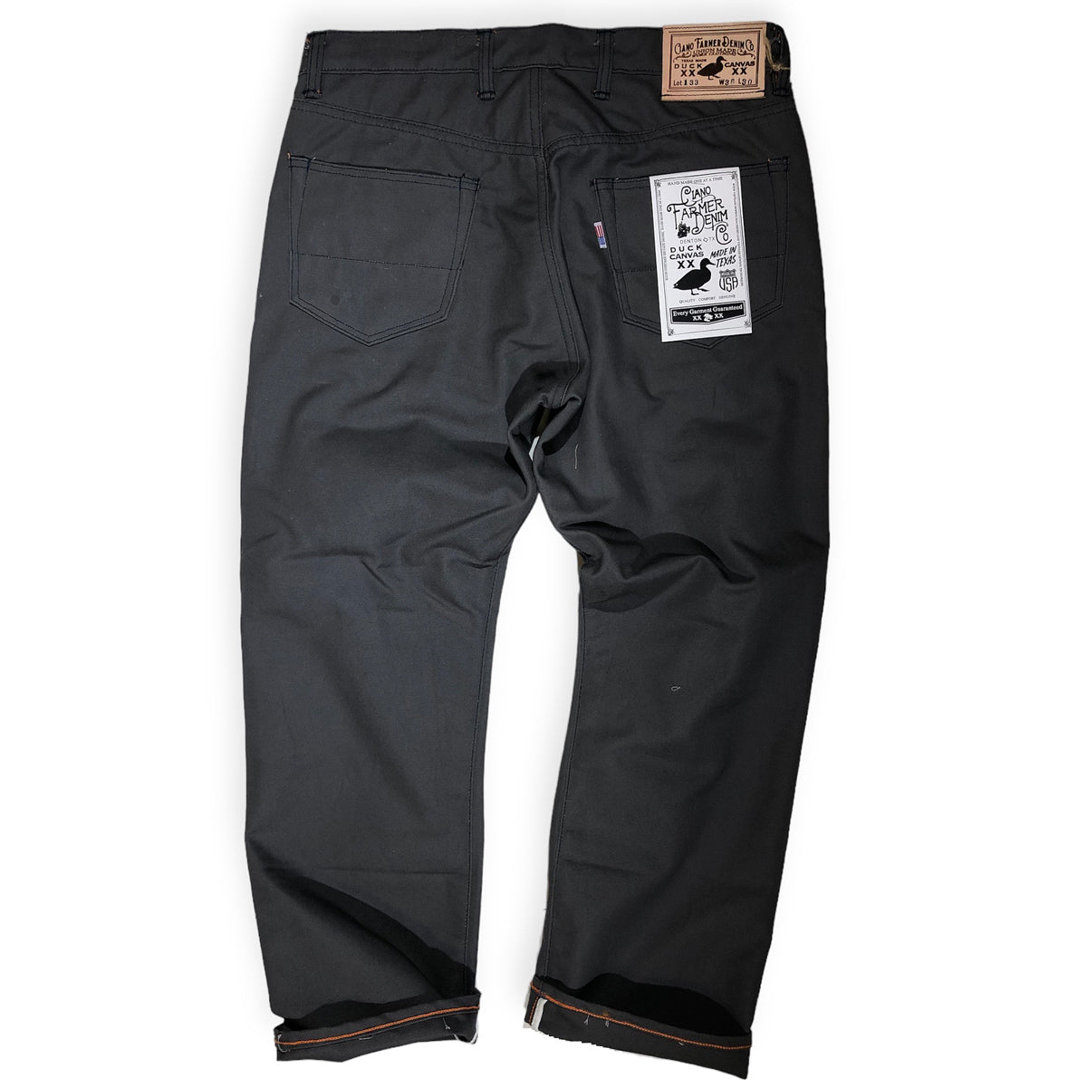 OPSTK 36W 30L 997 Miner Fit - #133 12oz Duck Canvas Dark GREY 5 Pocket