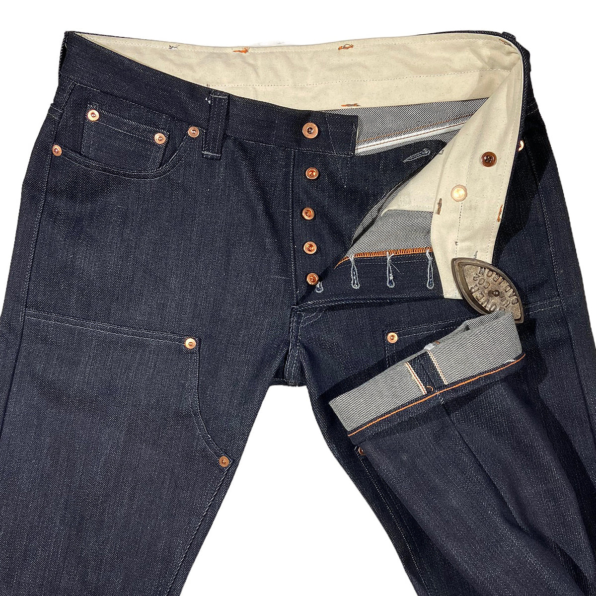#333 23oz Heavy TYPE IH [ ICHIRO HACHIYA ] Japanese Indigo Red/White Selvage