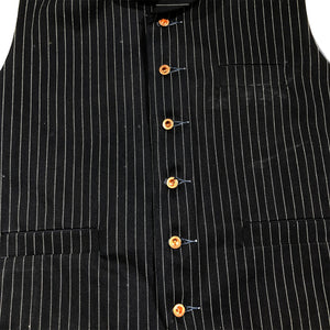 OPSTK SIZE 38 - #3192 13.5oz Japanese Indigo WABASH White Selvage Waistcoat TYPE D