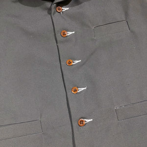 OPSTK Size 44 - #133 12oz Grey Duck Canvas Waistcoat TYPE D