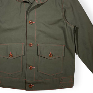 OPSTK Size Med Slim Fit -12oz Duck Canvas 1930's Modify Cossack Jacket