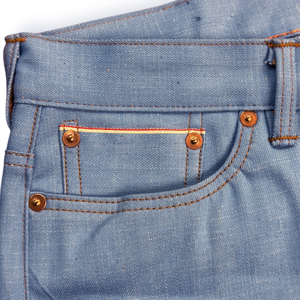 #OSK 14oz Japanese 70's Vintage Oshkosh Blue 5 Pocket [901 Slim Fit]