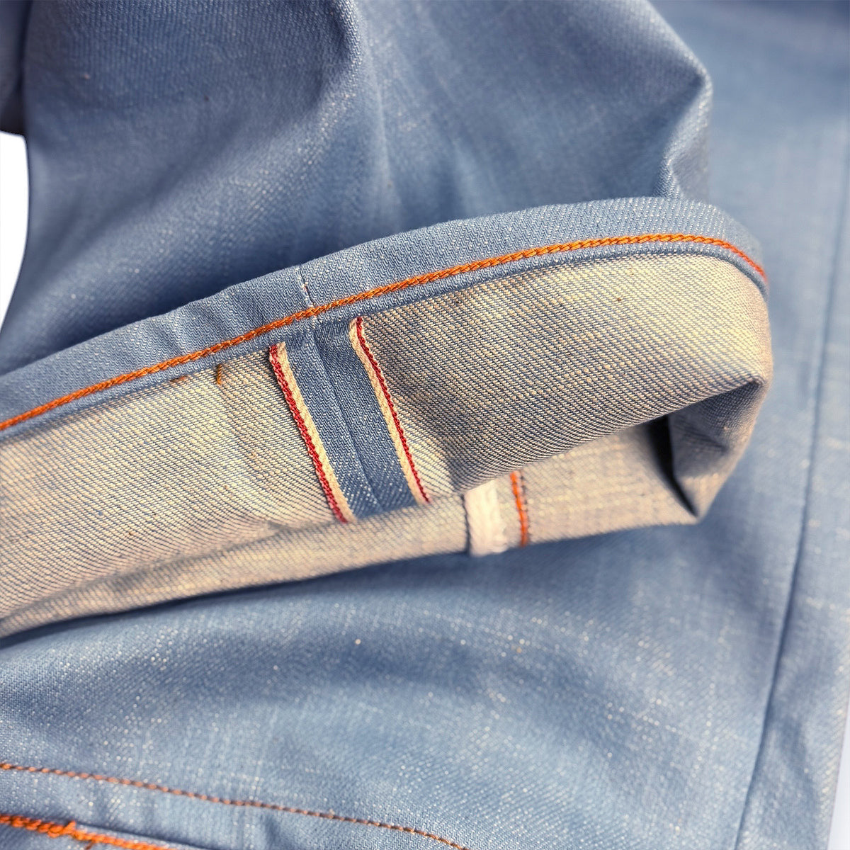 #OSK 14oz Japanese 70's Vintage Oshkosh Blue 5 Pocket [901 Slim Fit]