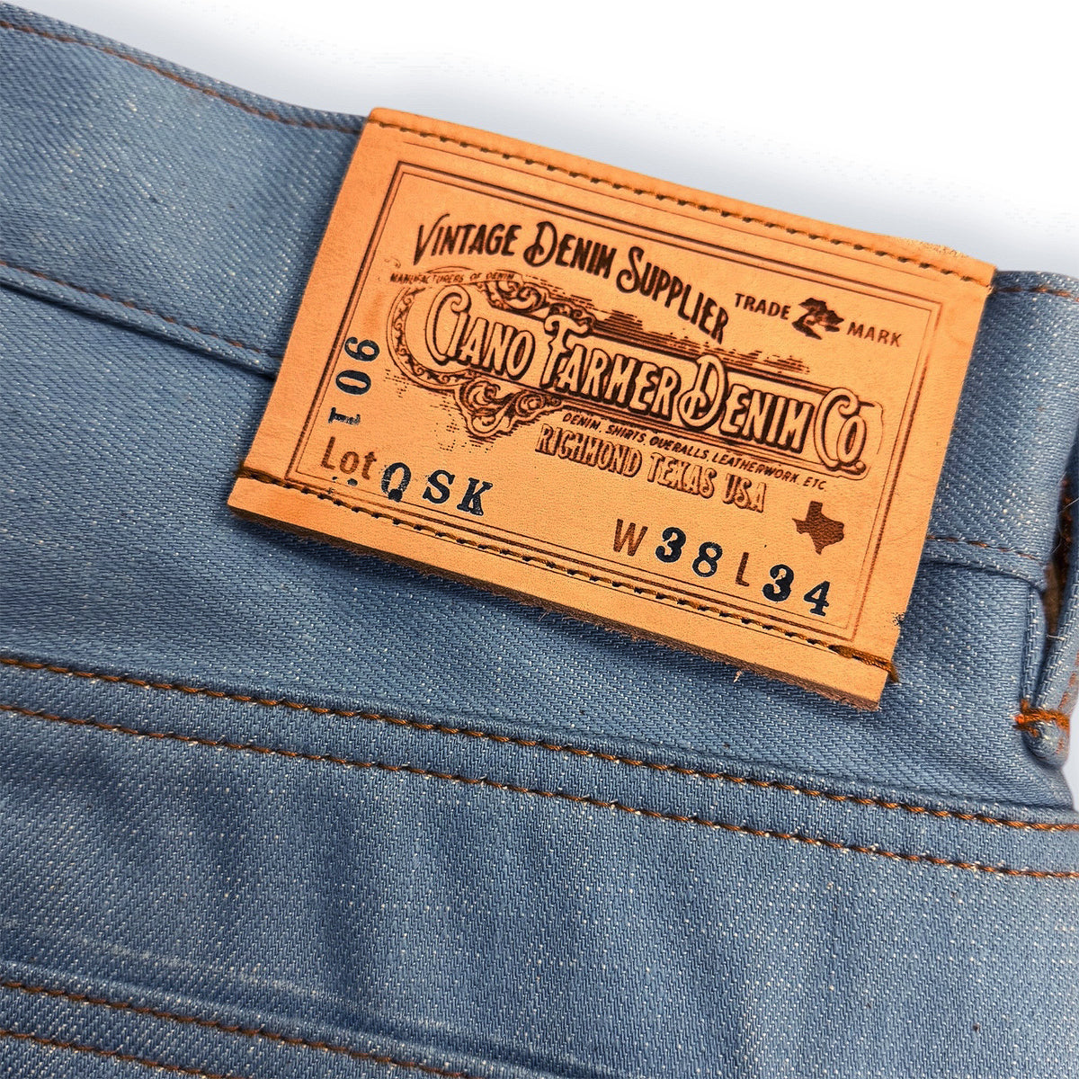 #OSK 14oz Japanese 70's Vintage Oshkosh Blue 5 Pocket [901 Slim Fit]