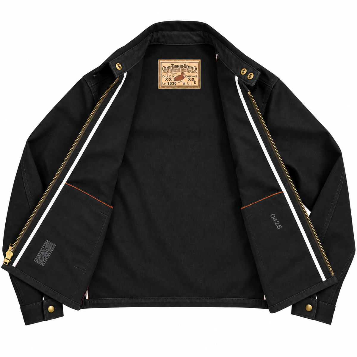 (OPSTK) #1030 30oz Black Duck Canvas Modify Eisenhower Jacket "Regular Fit"