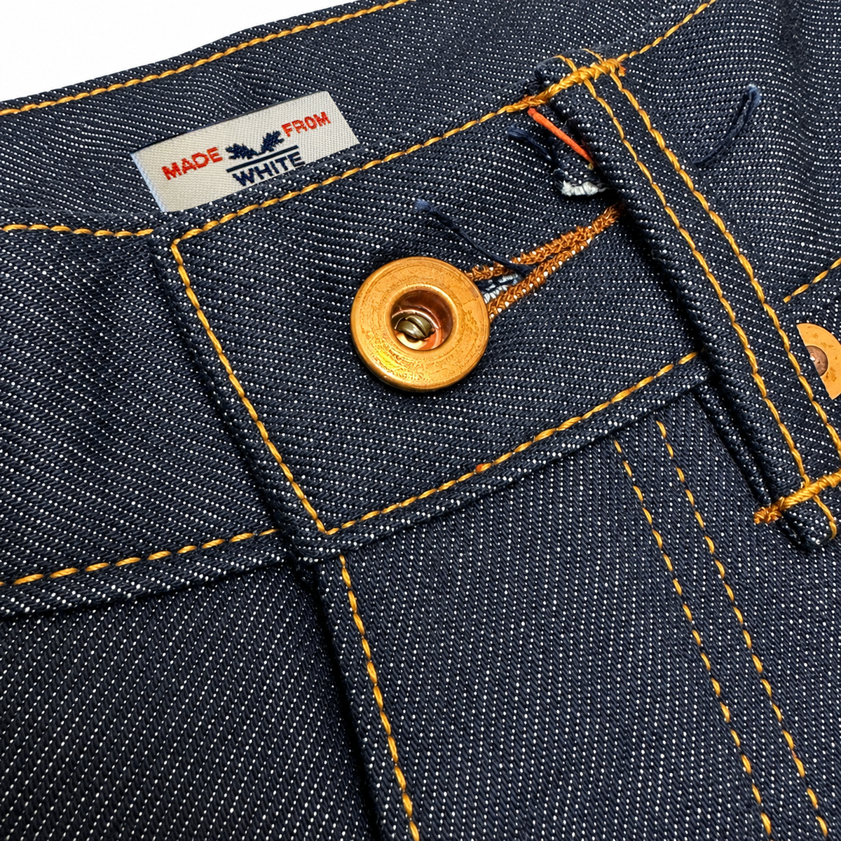 [OPSTK] #901 13oz Selvedge Cone Mills Denim 5 Pocket Model "Slim Fit" 901