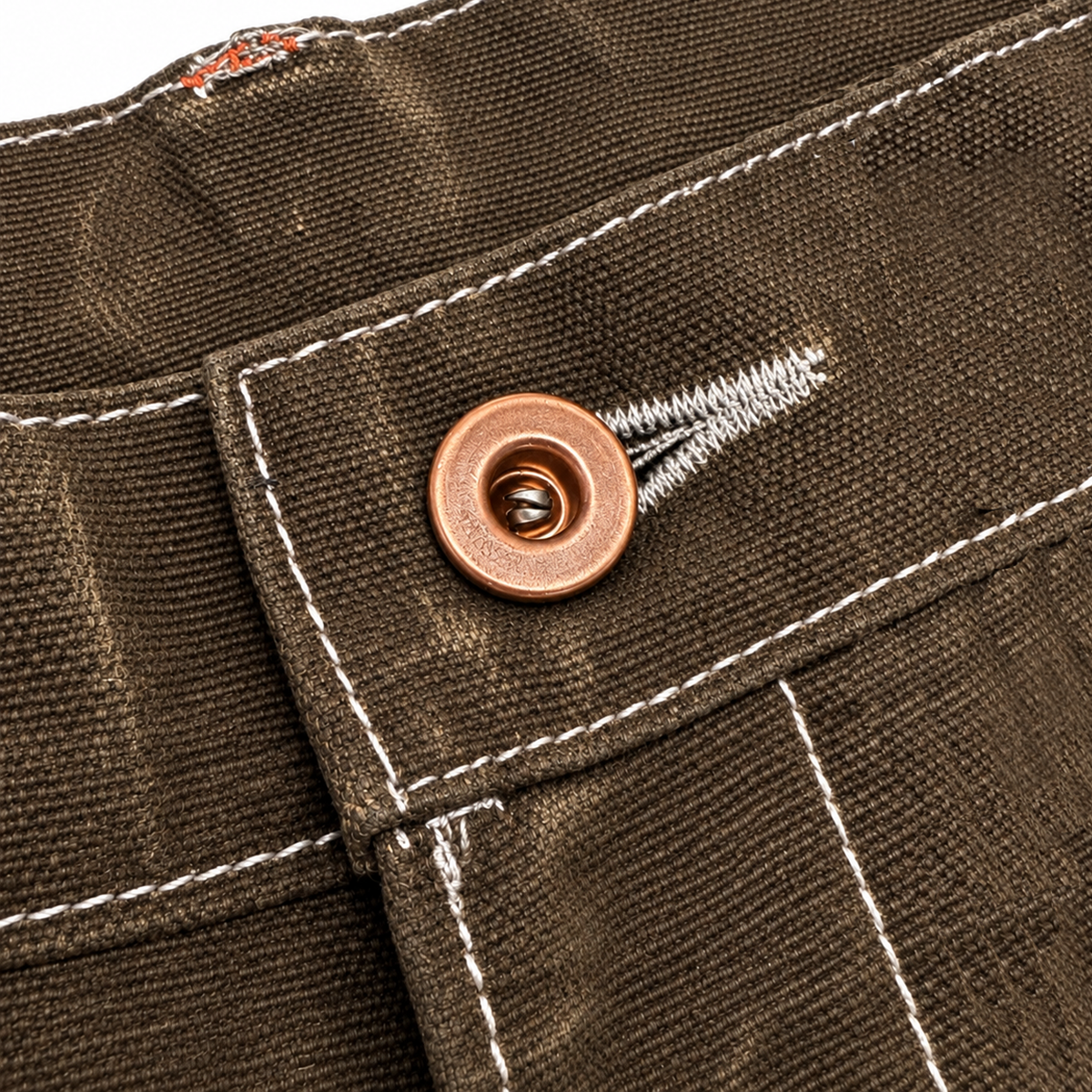 #3006 18oz WAX Duck Canvas Nutmeg Brown Fieldhand Chino