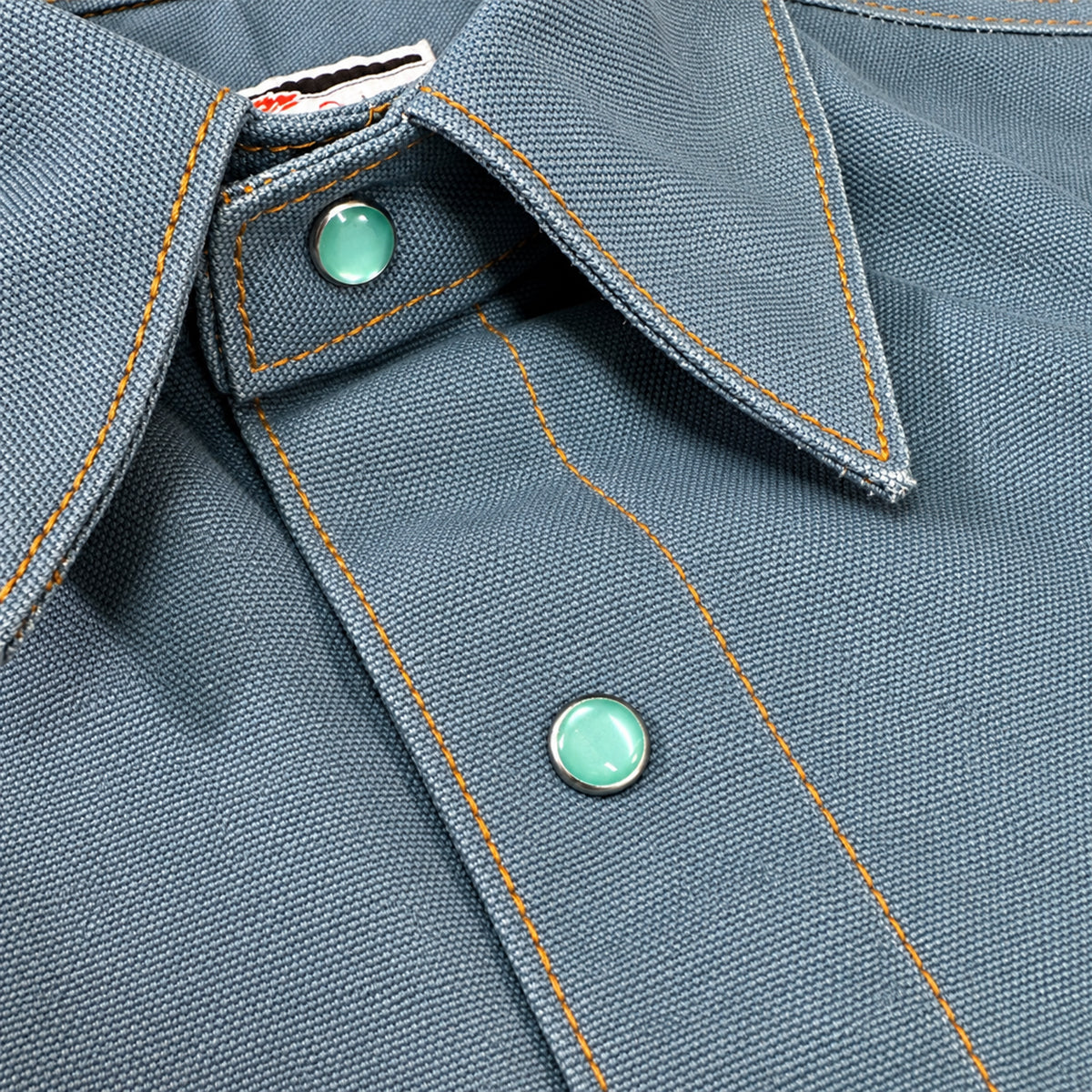 (OPSTK) #133 12oz USA Duck Canvas Work Shirt Sea Grass
