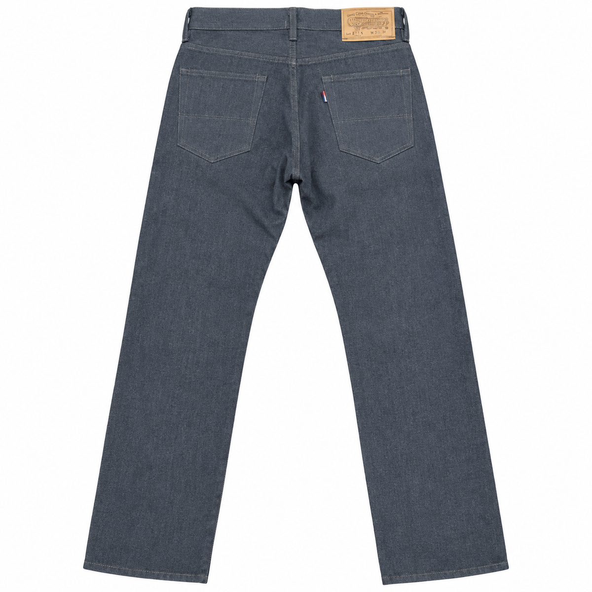 #JSLX 14oz Japanese Vintage Slate Blue-Grey Selvedge 5 Pocket "Regular Fit" 905