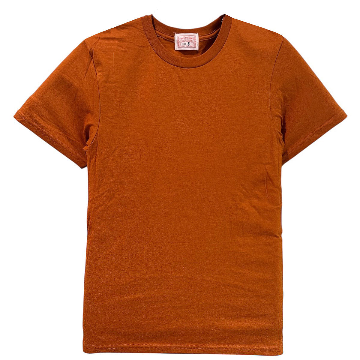 4.4oz TEXAS MADE Crew Neck Burnt Orange