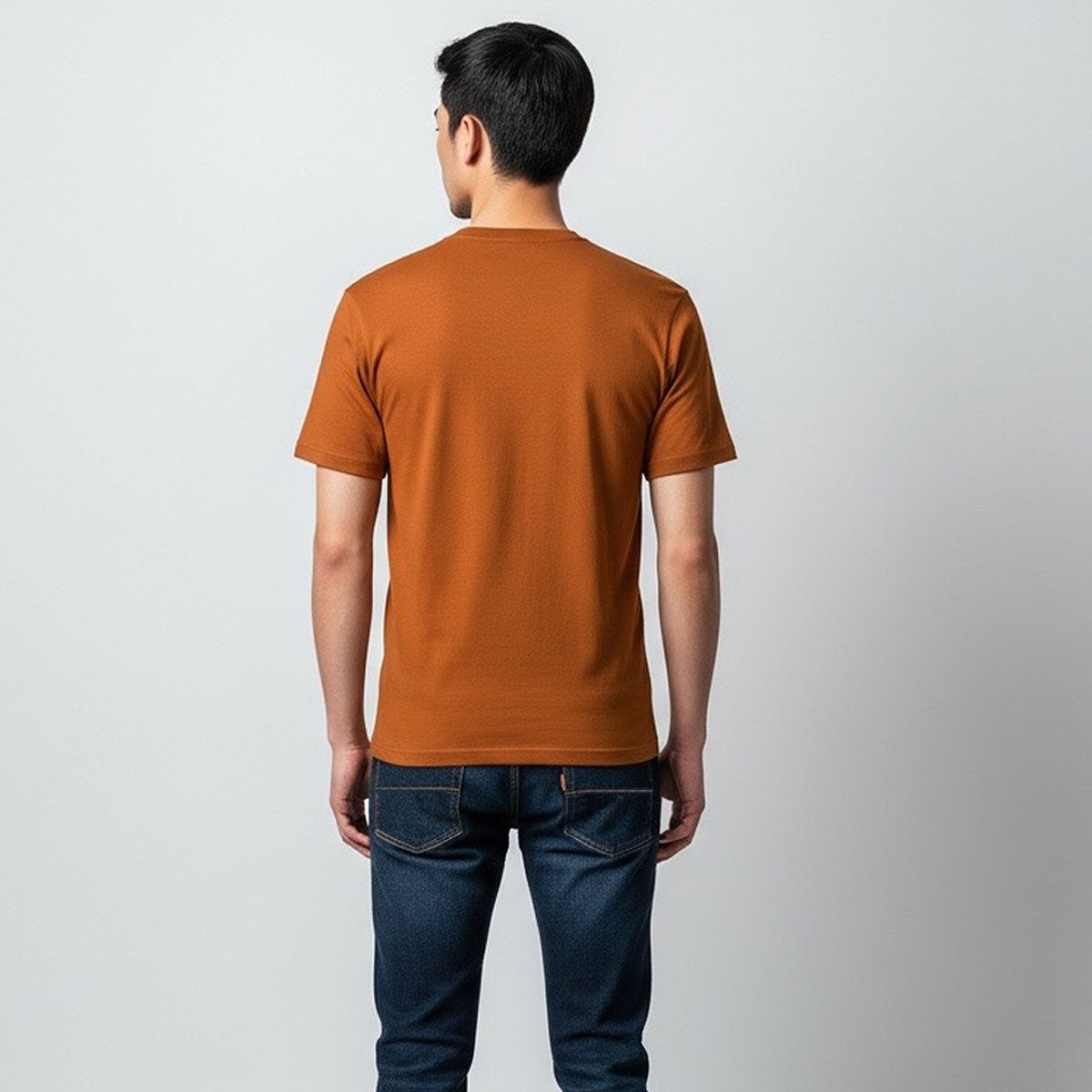 4.4oz TEXAS MADE Crew Neck Burnt Orange