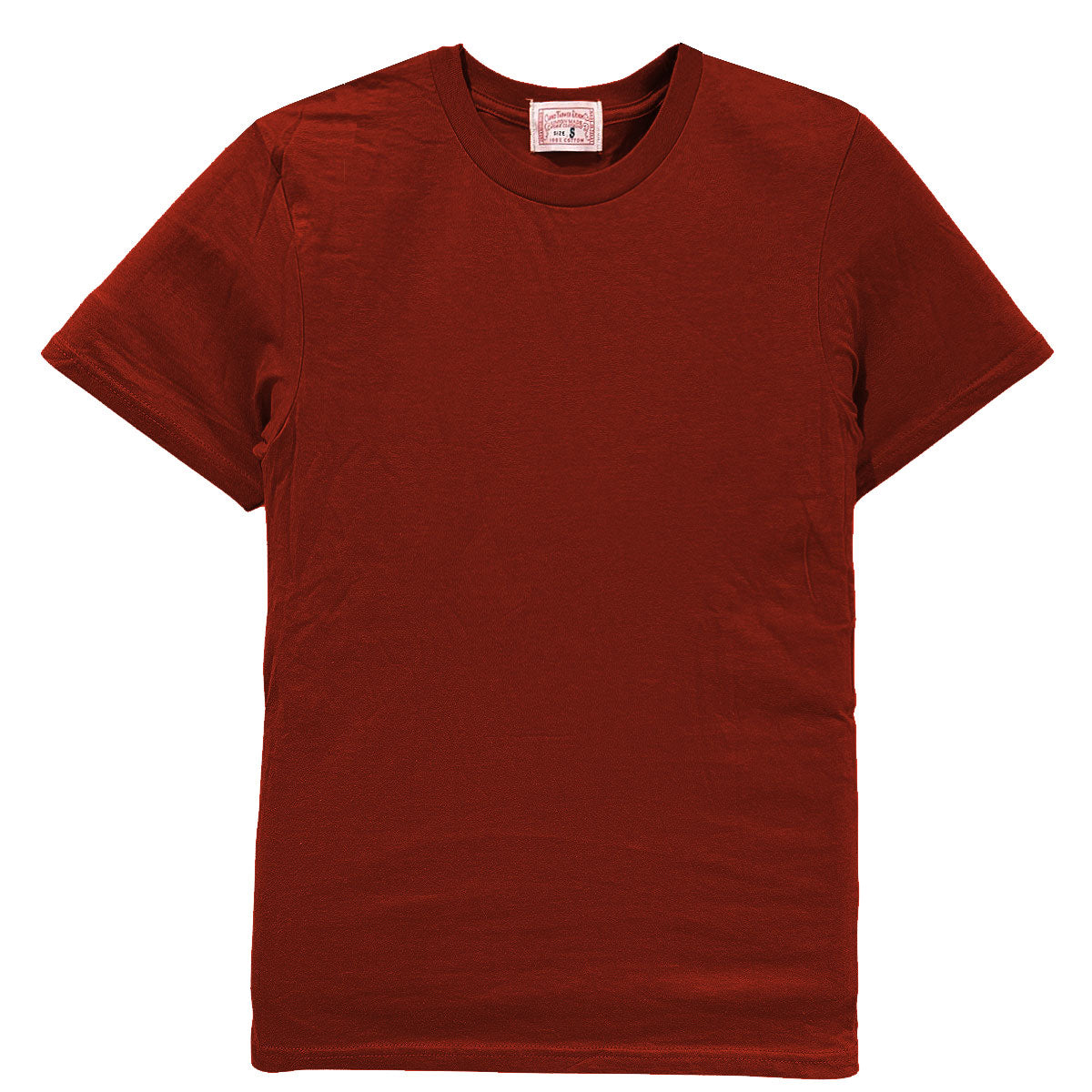 4.4oz TEXAS MADE Crew Neck CRANBERRY