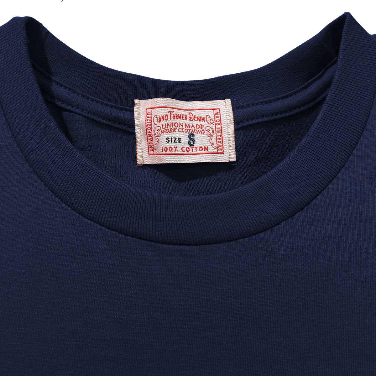 4.4oz TEXAS MADE Crew Neck Navy