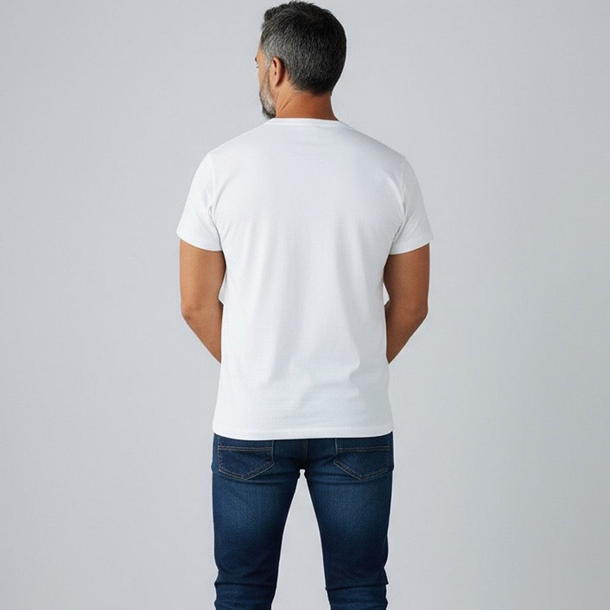 4.4oz TEXAS MADE Crew Neck White "2 PACK SPECIAL"