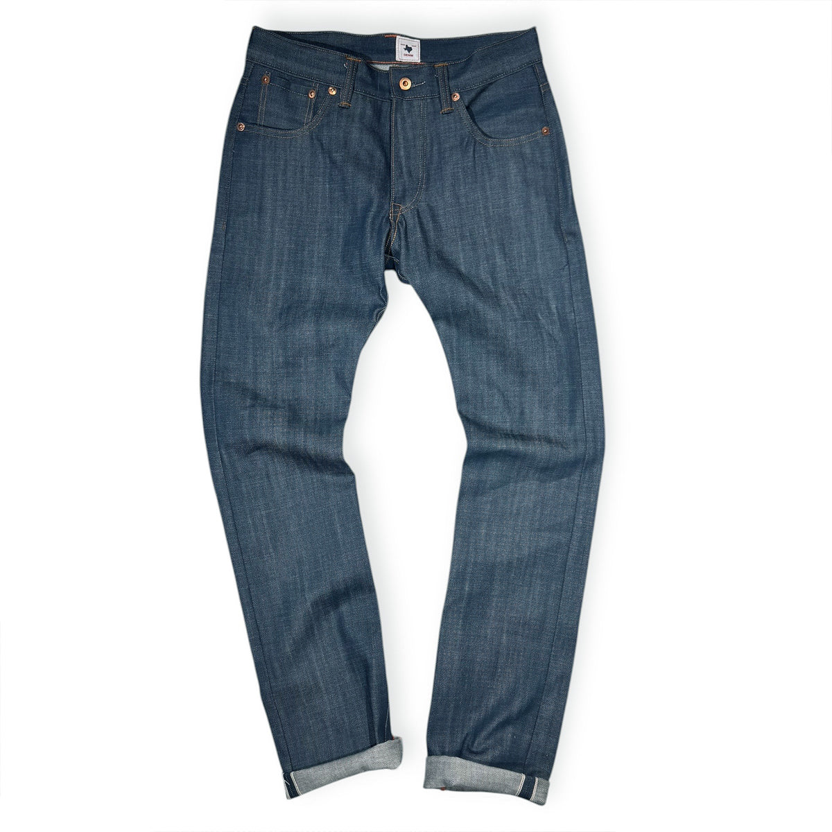 #TEXNA 13.5oz Selvedge TEXAS Organic Denim "NATURAL" [Slim Fit 901]