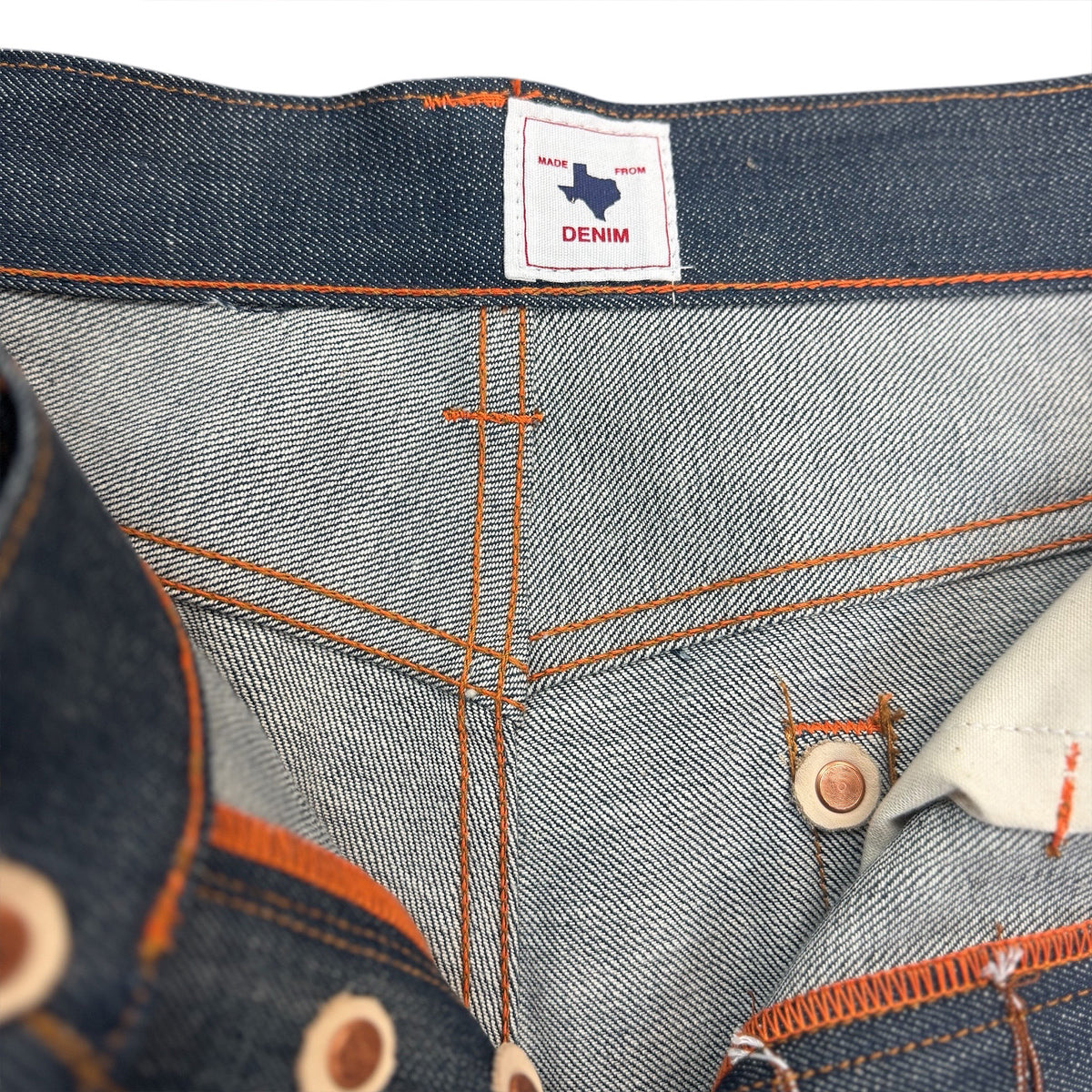 #TEXNA 13.5oz Selvedge TEXAS Organic Denim "NATURAL" [Slim Fit 901]
