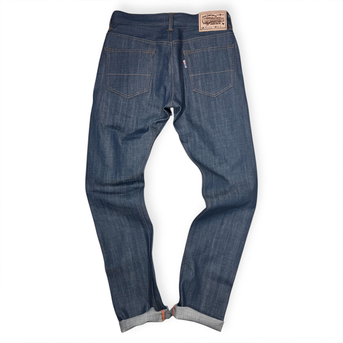 #TEXNA 13.5oz Selvedge TEXAS Organic Denim "NATURAL" [Slim Fit 901]