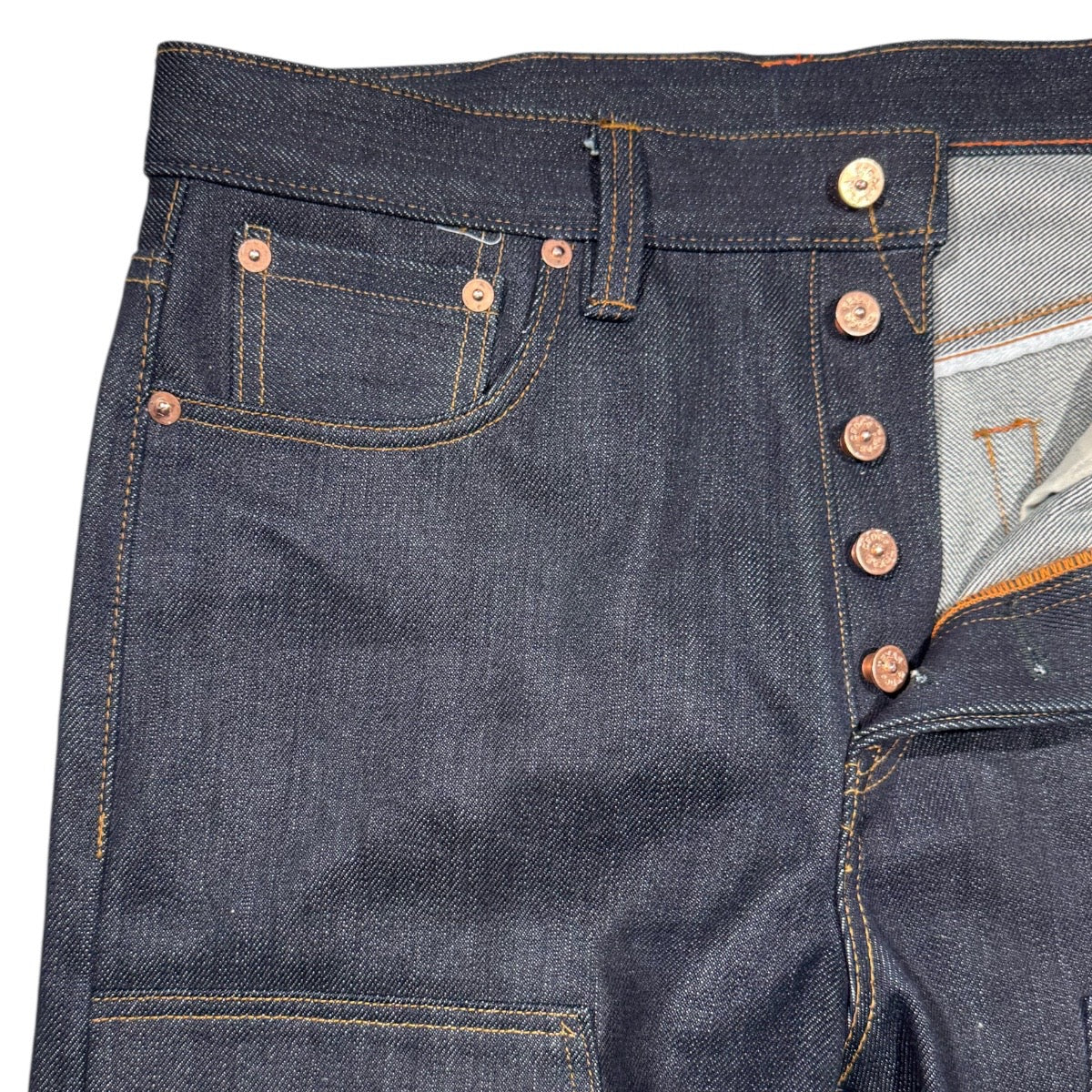 #333 23oz Heavy TYPE IH [ ICHIRO HACHIYA ] Japanese Indigo Red/White Selvage