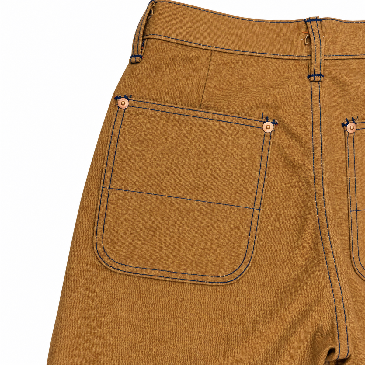 [OPSTK] #133 12oz Duck Canvas Field Hand Chino Back Patch Pockets "Regular Fit 905"