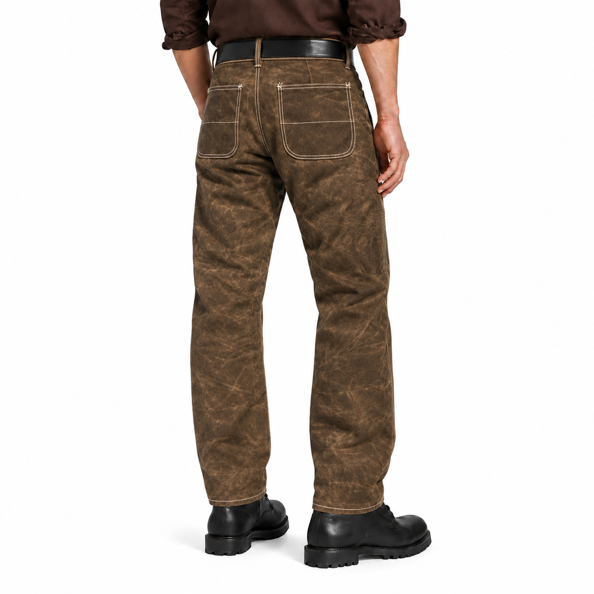 #3006 18oz WAX Duck Canvas Nutmeg Brown Fieldhand Chino