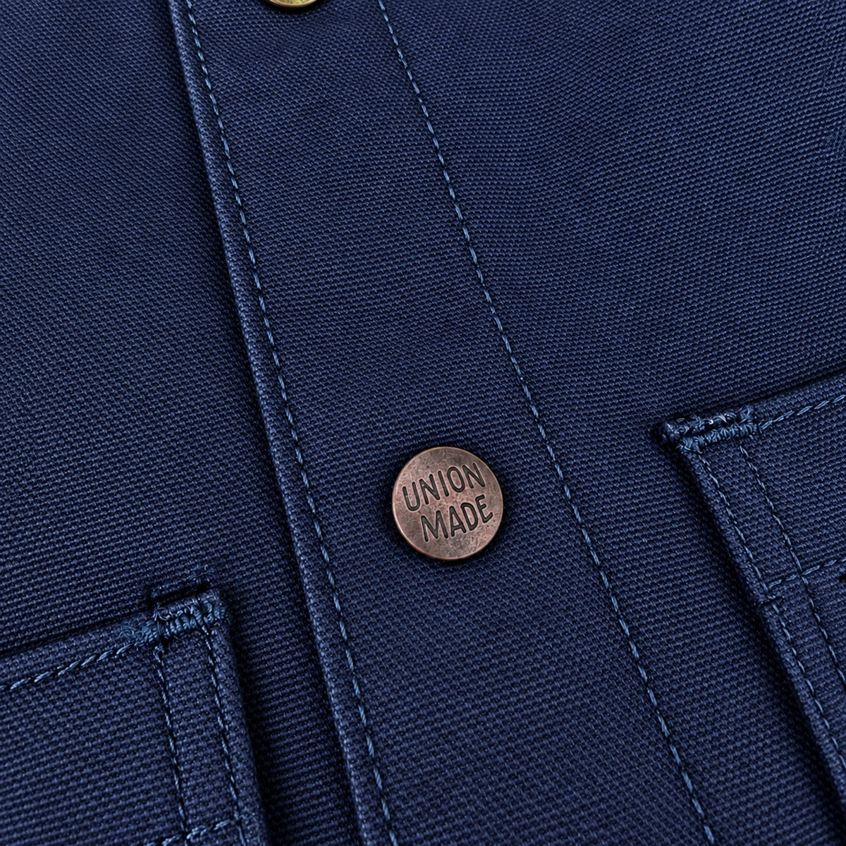 (OPSTK) #133 12oz USA Duck Canvas Work Shirt Navy