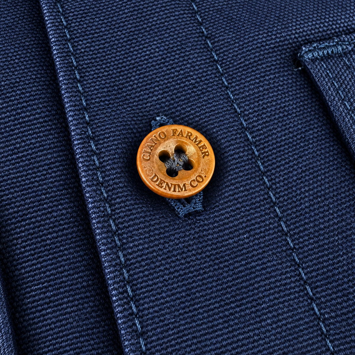 (OPSTK) #133 12oz USA Duck Canvas Work Shirt Navy