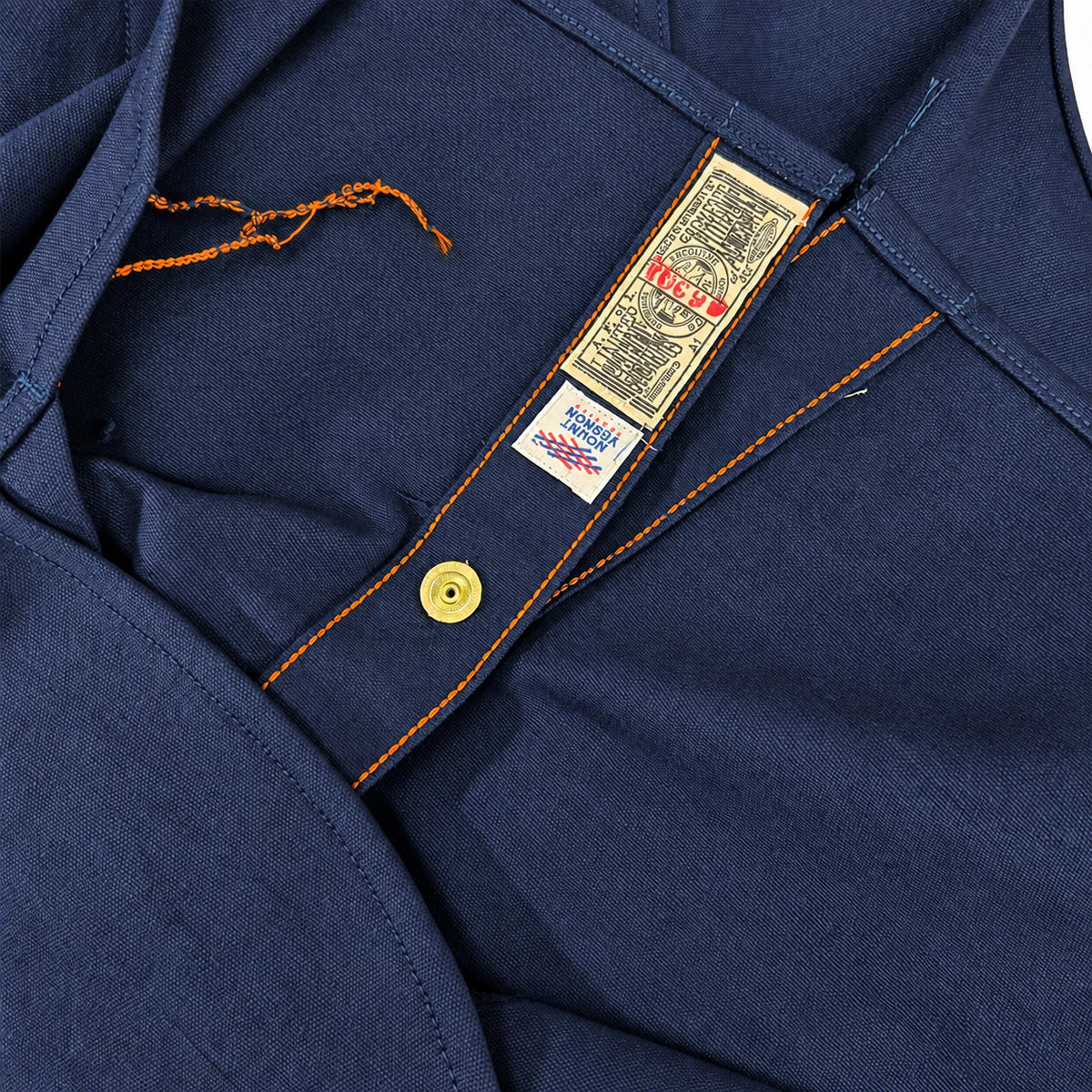 (OPSTK) #133 12oz USA Duck Canvas Work Shirt Navy