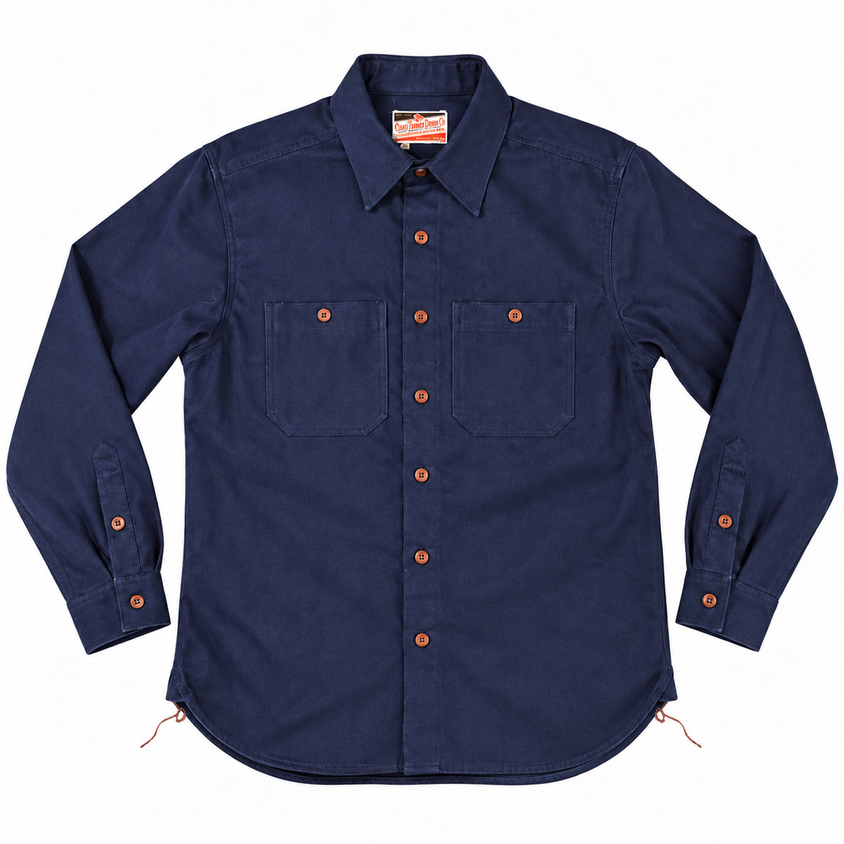 (OPSTK) #133 12oz USA Duck Canvas Work Shirt Navy