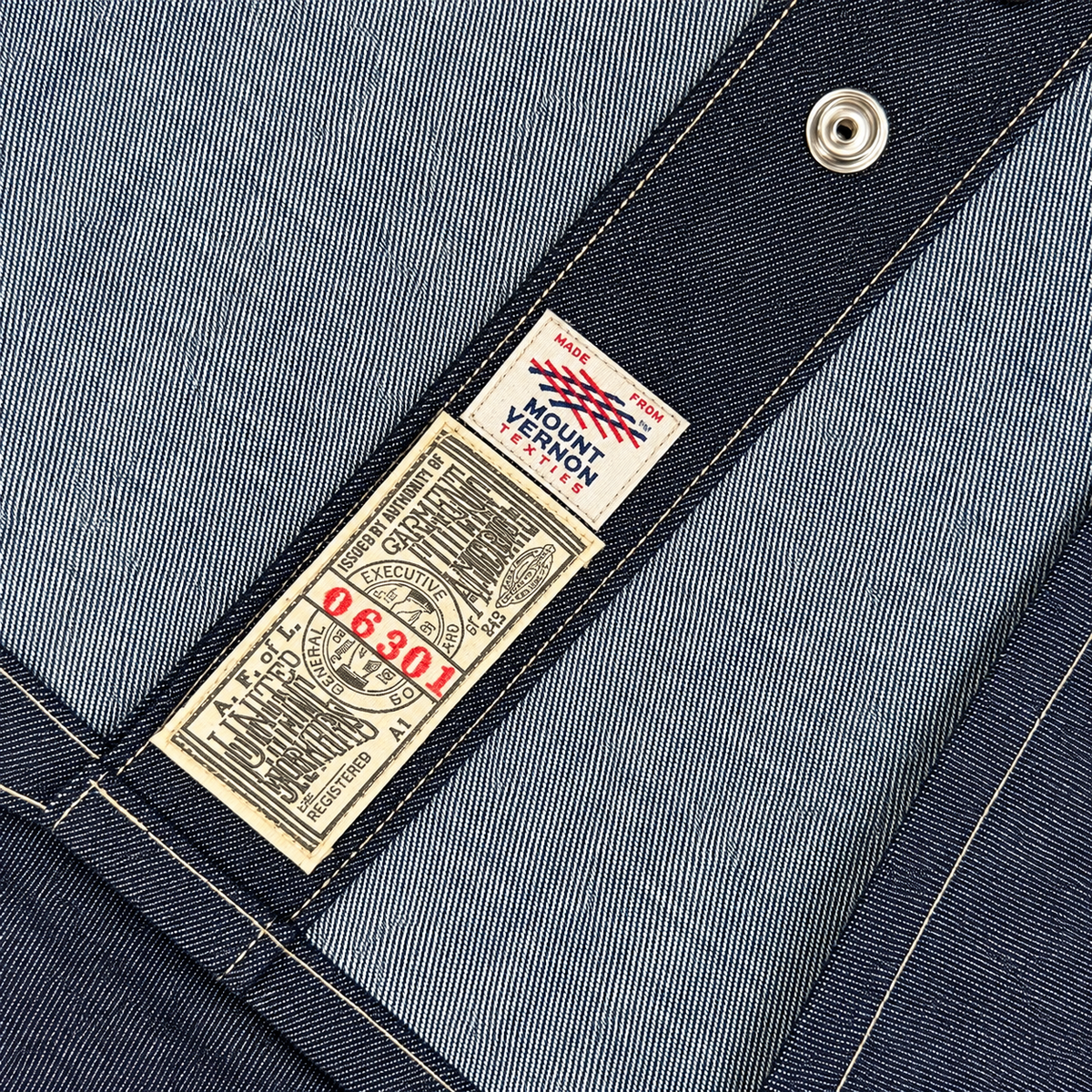 (OPSTK) #MVMCN 5oz Mount Vernon Mills Chambray Work Shirt