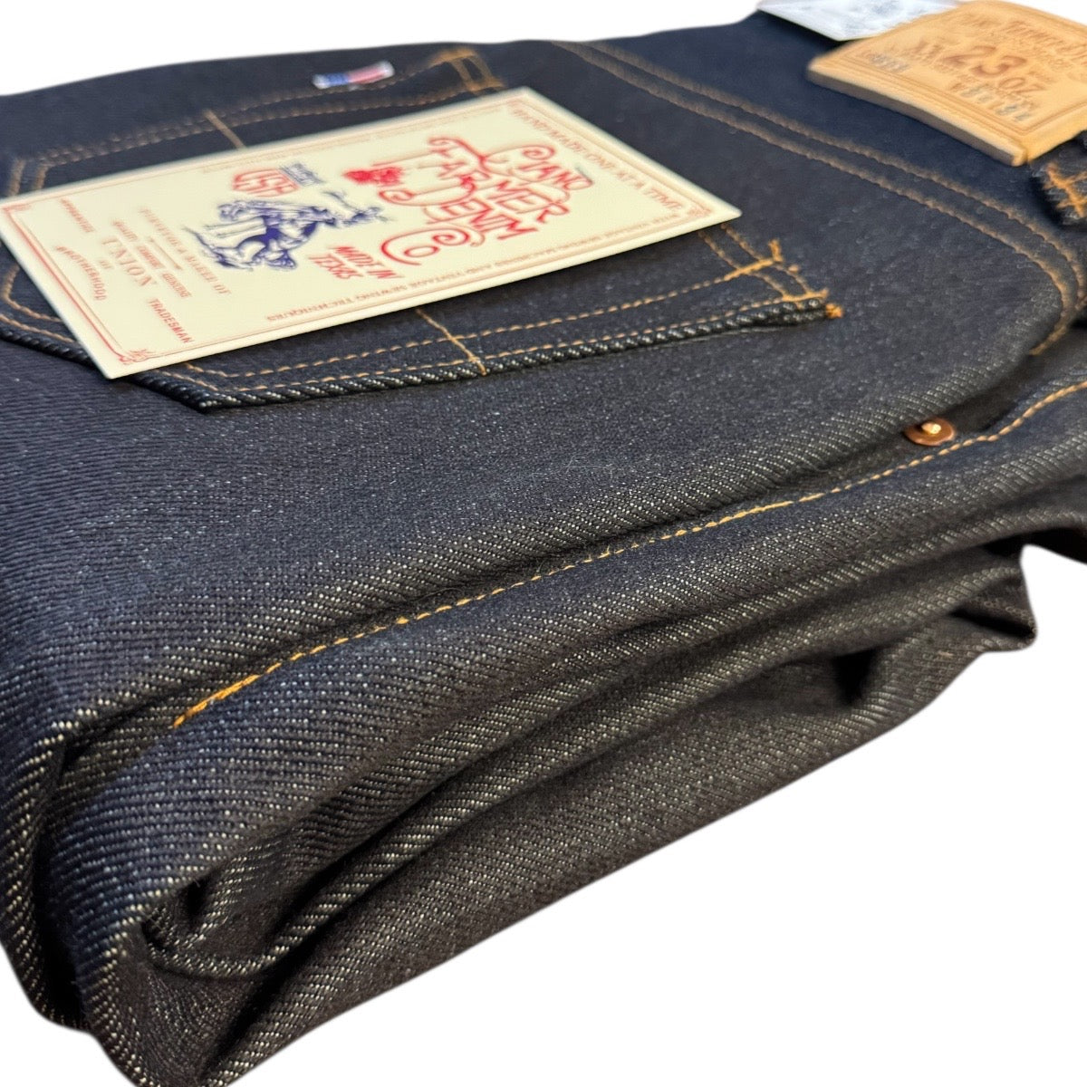 #333 23oz Heavy TYPE IH [ ICHIRO HACHIYA ] Japanese Indigo Red/White Selvage