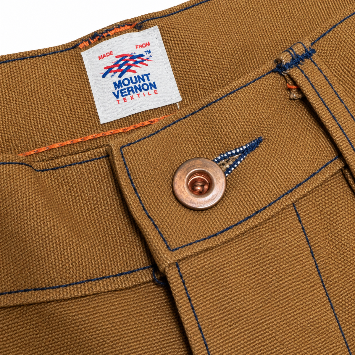 [OPSTK] #133 12oz Duck Canvas Field Hand Chino Back Patch Pockets "Regular Fit 905"