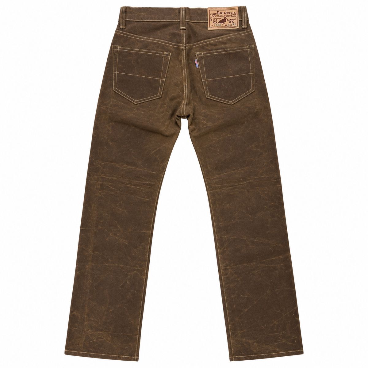 [OPSTK] #3006 18oz WAX Duck Canvas Nutmeg Brown 5 Pocket Model "Regular Fit" 905