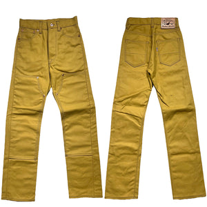 OPSTK 28W 30L 997 Miner Fit - #134 18oz Lite Ochre Duck Canvas 5 Pocket Double Knee