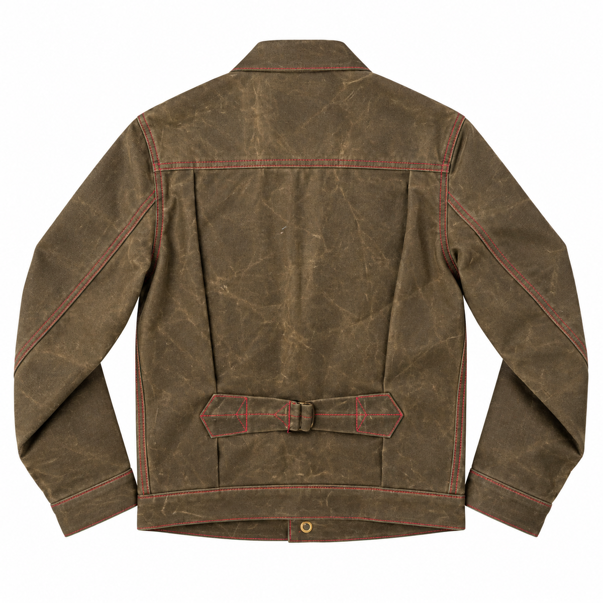 [OPSTK] #3006 18oz NutMeg Brown Wax Duck Canvas William Harris Ranch Jacket "Regular Fit"