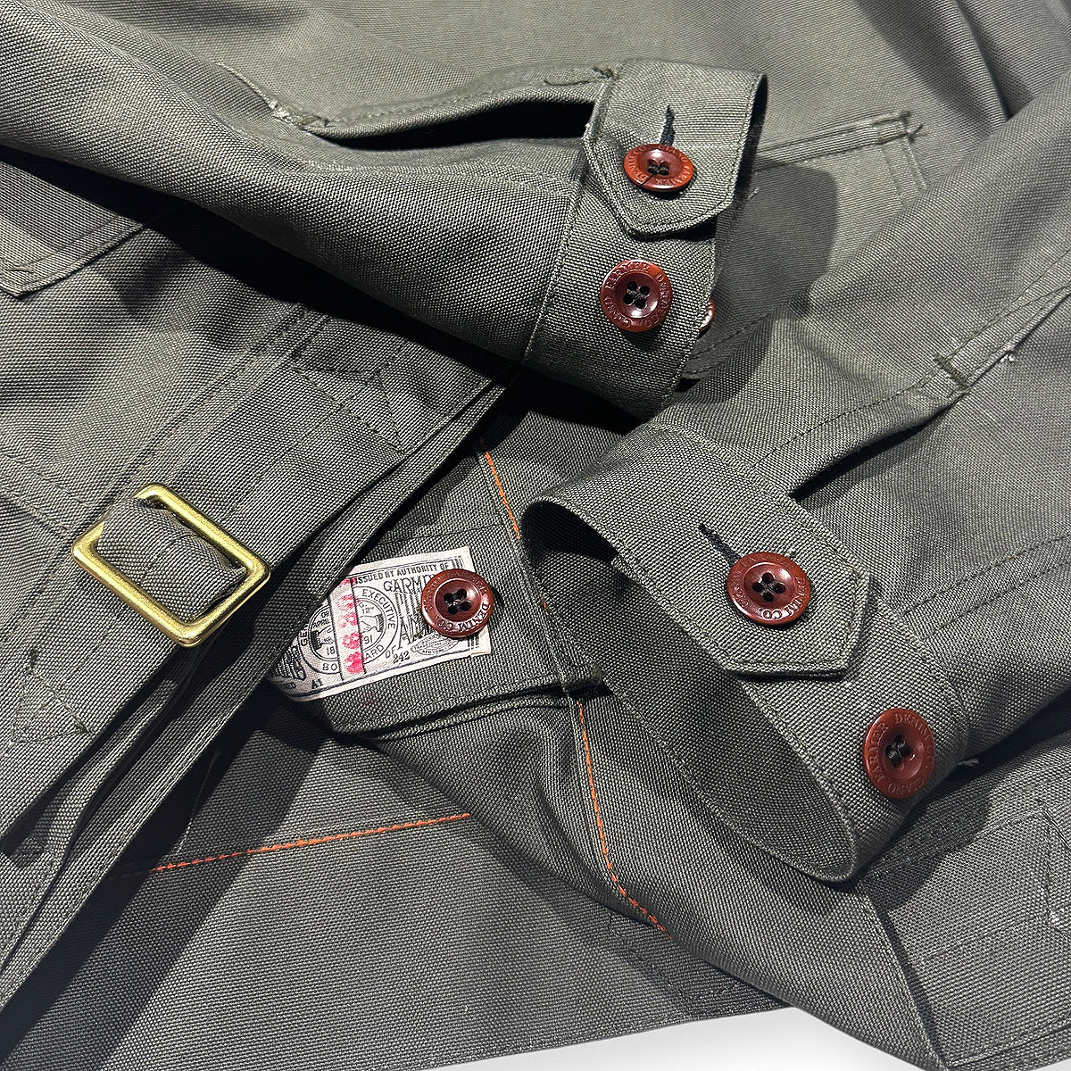 12oz Duck Canvas 1930's Modify Cossack Jacket