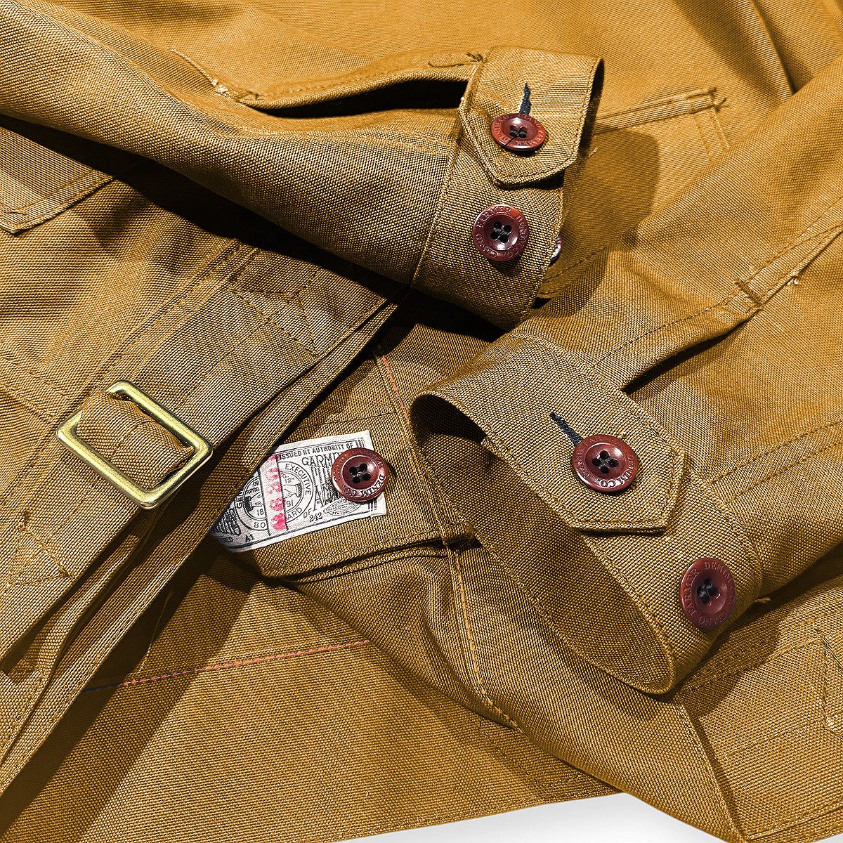 12oz Duck Canvas 1930's Modify Cossack Jacket