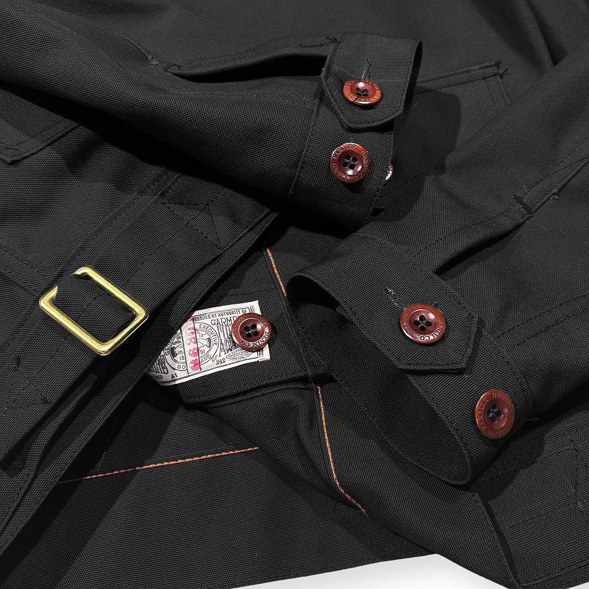12oz Duck Canvas 1930's Modify Cossack Jacket