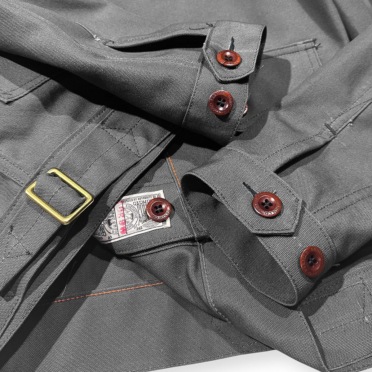 12oz Duck Canvas 1930's Modify Cossack Jacket