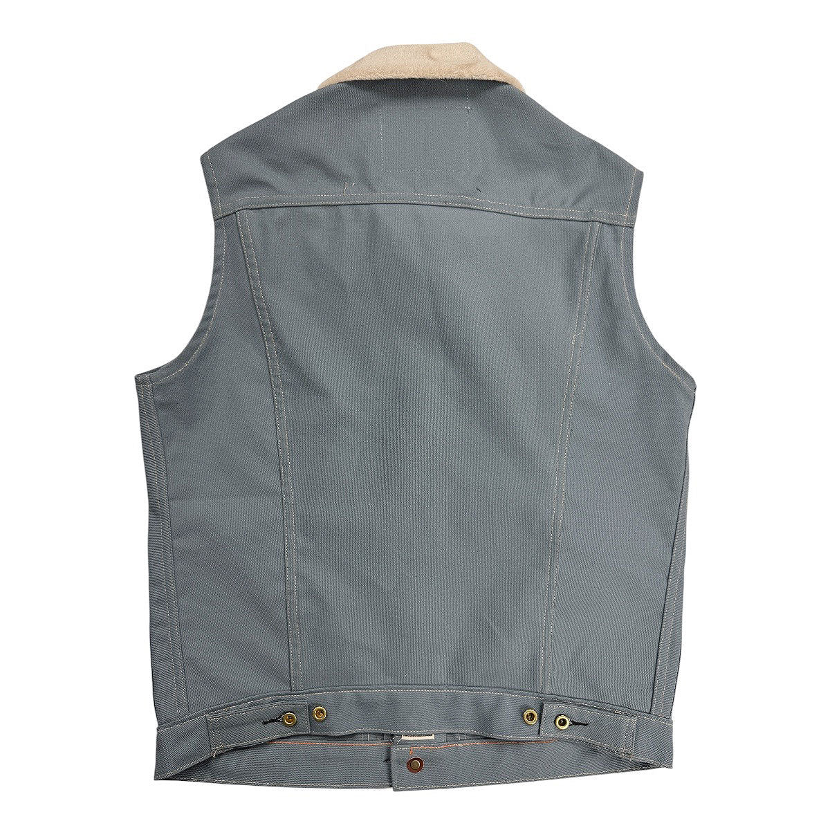 #133 12oz Duck Canvas "Hamby" Vest Seagrass