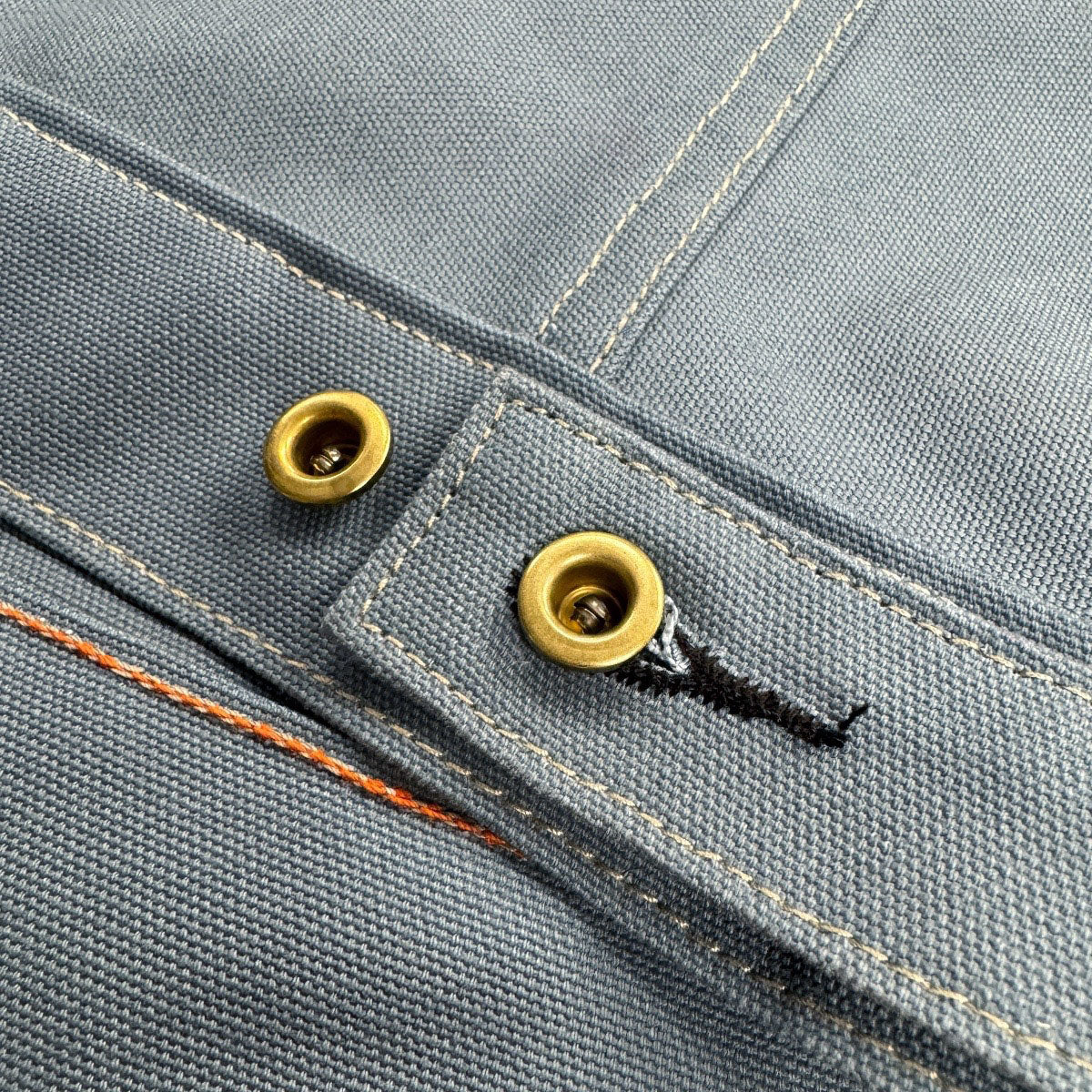 #133 12oz Duck Canvas "Hamby" Vest Seagrass