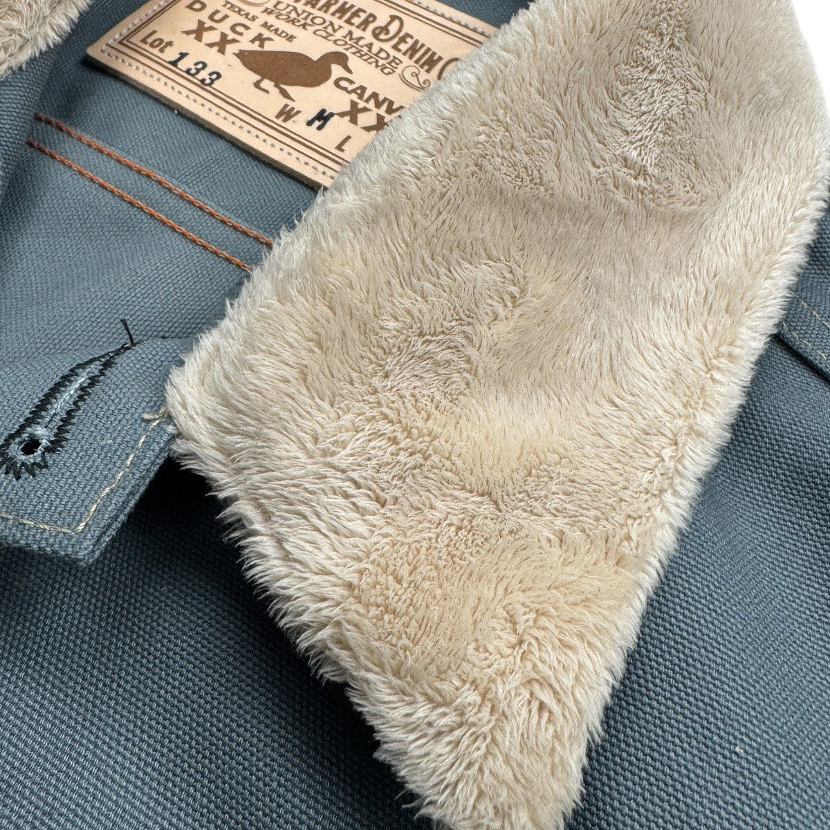 #133 12oz Duck Canvas "Hamby" Vest Seagrass