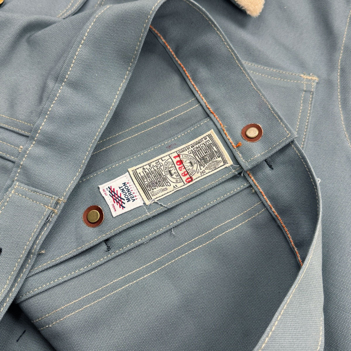 #133 12oz Duck Canvas "Hamby" Vest Seagrass